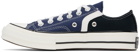 Converse Navy Chuck 70 Archival Stripes Low Top Sneakers