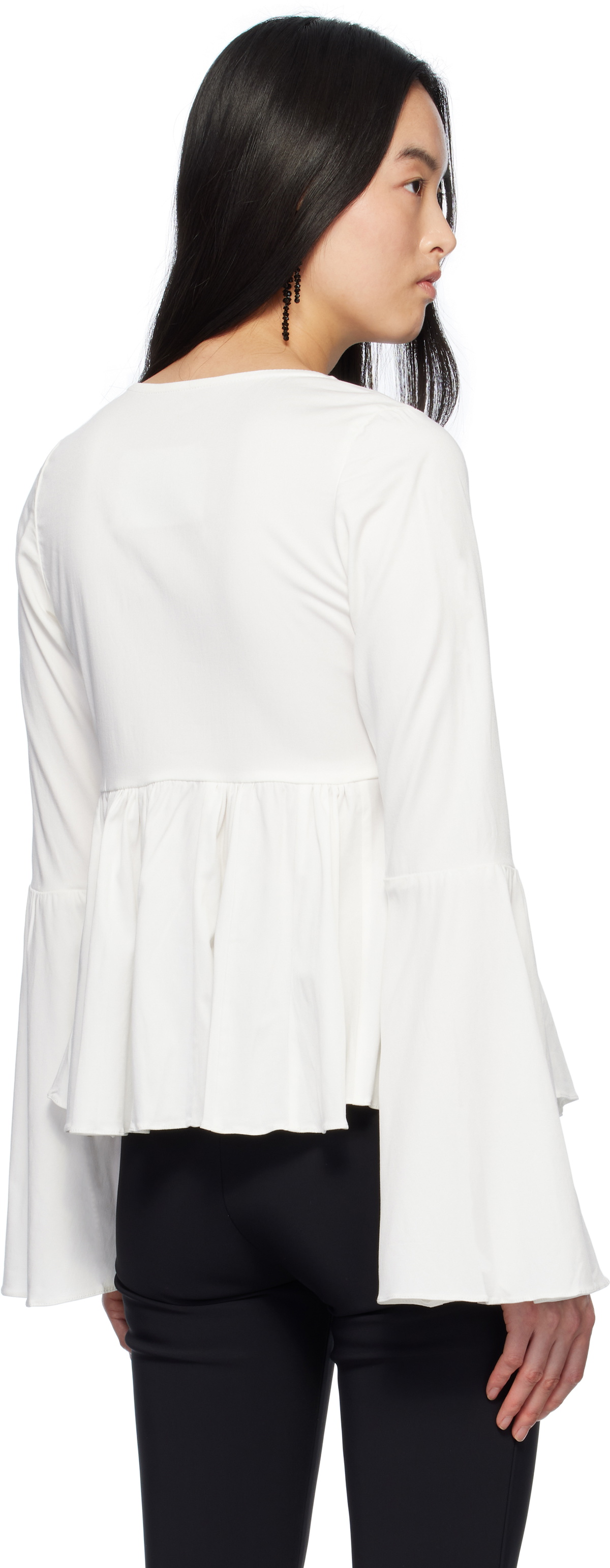 Kika Vargas White Naomi Blouse