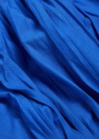 Sister Jane Diary Gathered Lyocell-blend top Blue