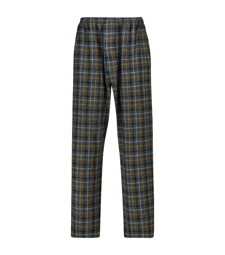 Photo: Undercover - Checked wool pants