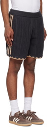 adidas Originals Gray Edison Chen Edition CLOT Knit Shorts