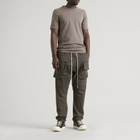 Rick Owens DRKSHDW Men's Creatch Creah Cargo Trousers in Gravel