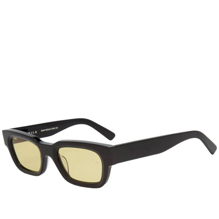 Photo: AKILA Men's Zed Sunglasses in Black/Yellow