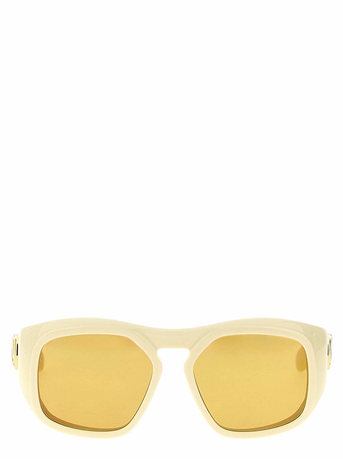 Valentino Garavani White Acetate V-grace Sunglasses