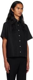 Factor's Black Button Shirt