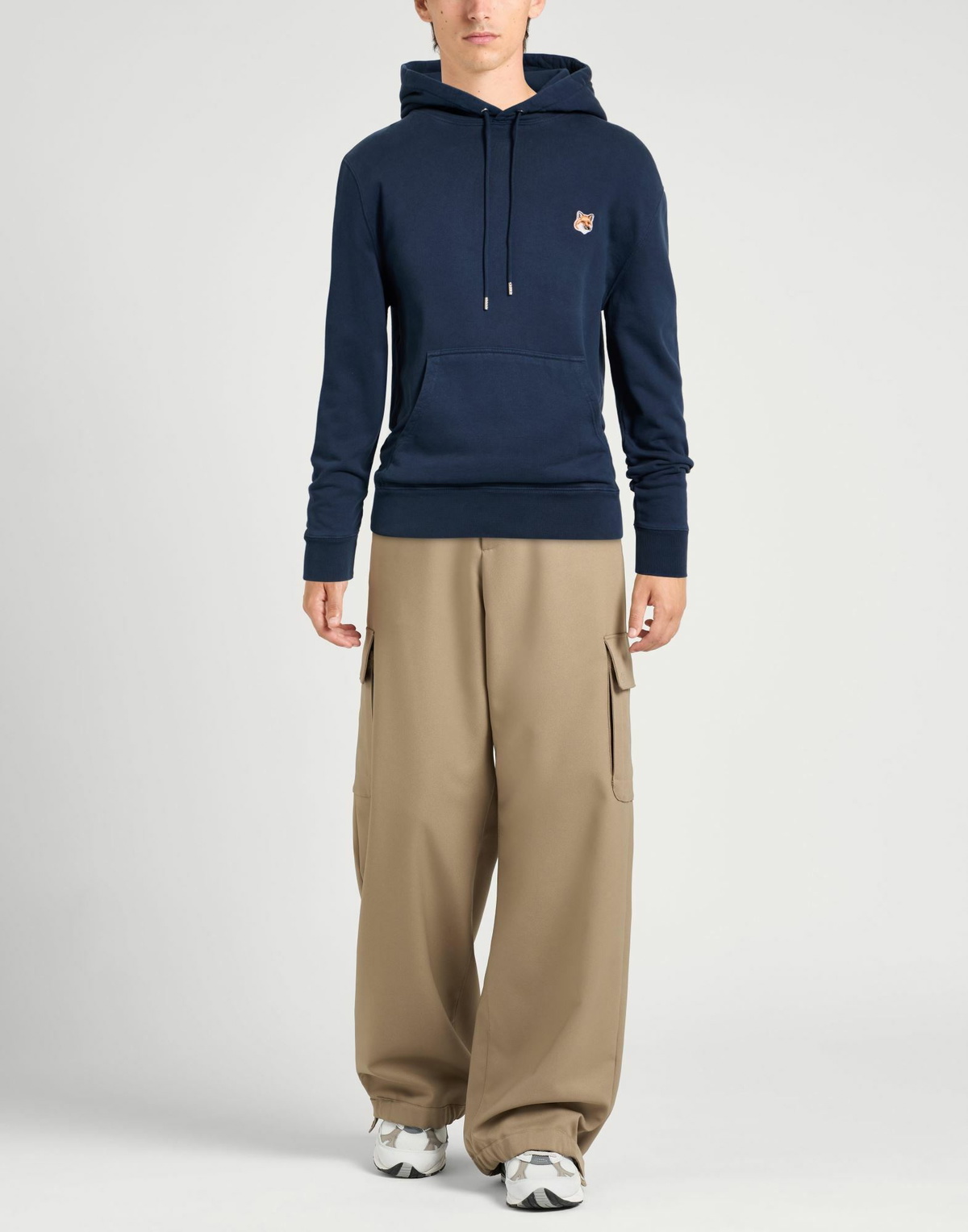 Maison Kitsuné Mens Sweatshirt in Navy
