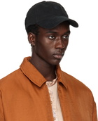 Acne Studios Black Micro Patch Cap