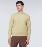 Auralee Wool and silk-blend sweater