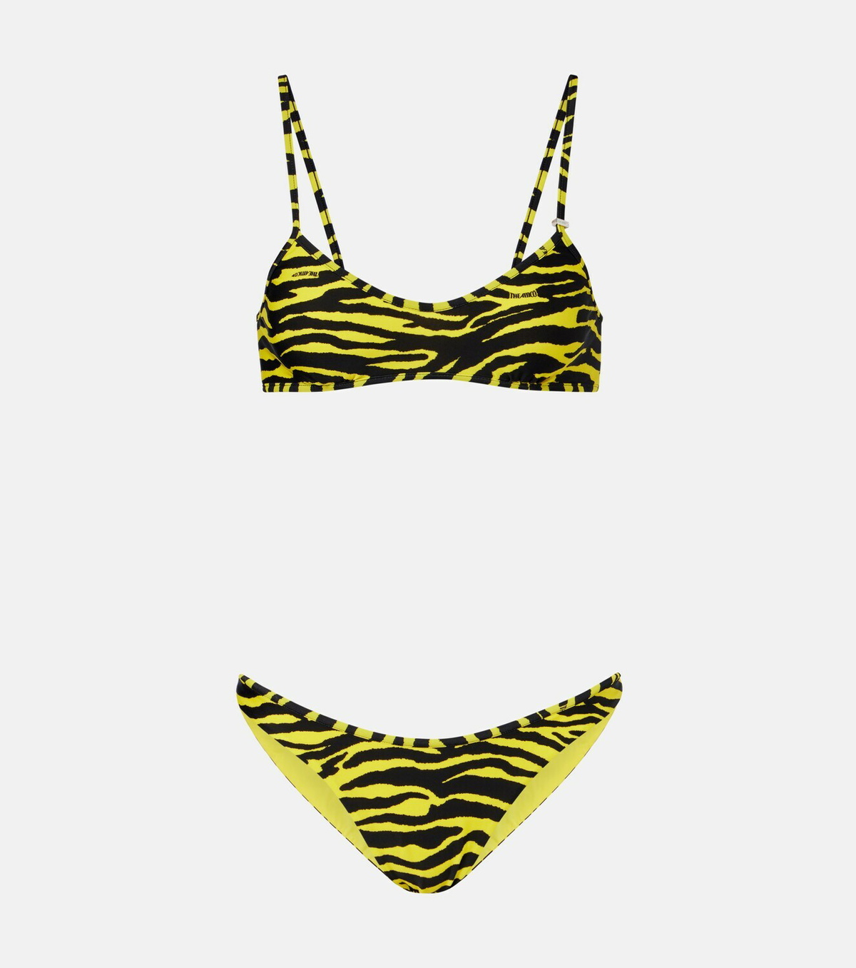 The Attico Animal-print bikini