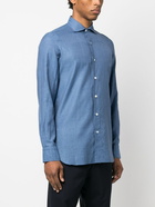 FINAMORE 1925 - Regular Fit Linen Blend Shirt