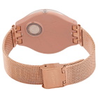 Swatch Skinchic Quartz Pink Dial Ladies Watch SVUP100M