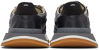 Maison Margiela Black Evolution Running Sneakers