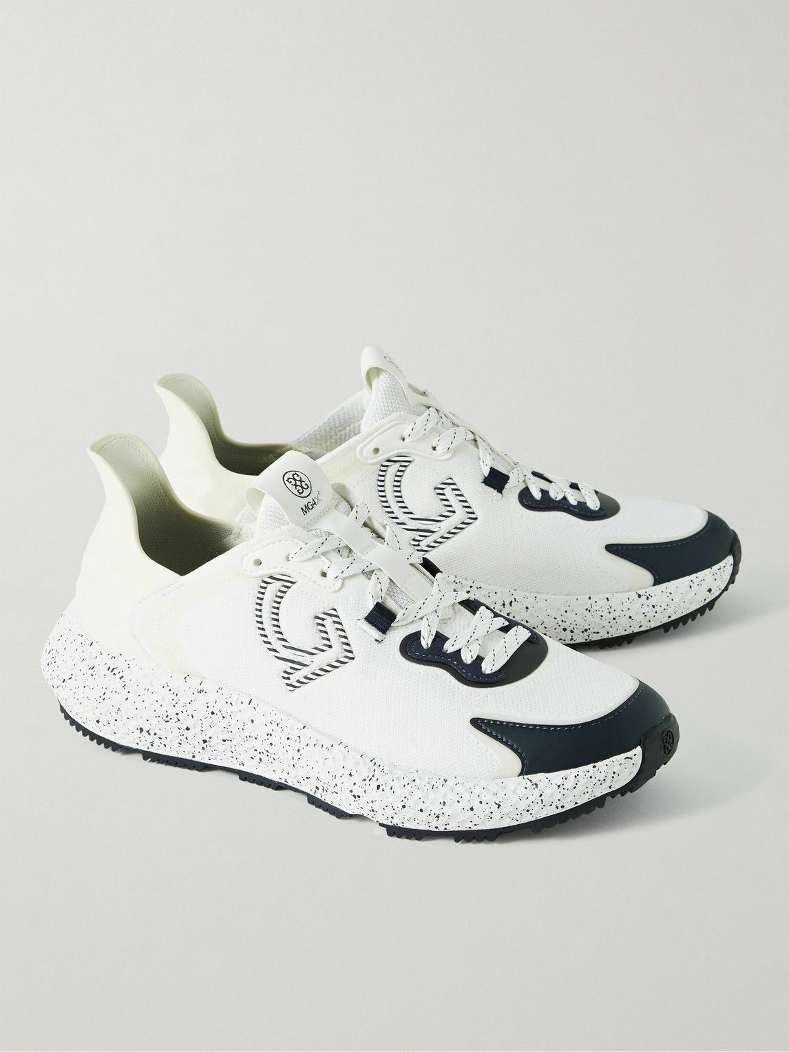G/FORE - MG4X2 Leather and Suede-Trimmed Mesh Golf Sneakers G/FORE - MG4X2 Leather and Suede-Trimmed Mesh Golf Sneakers