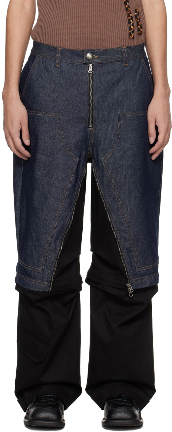 Andersson Bell Indigo & Black Milly Jeans Andersson Bell