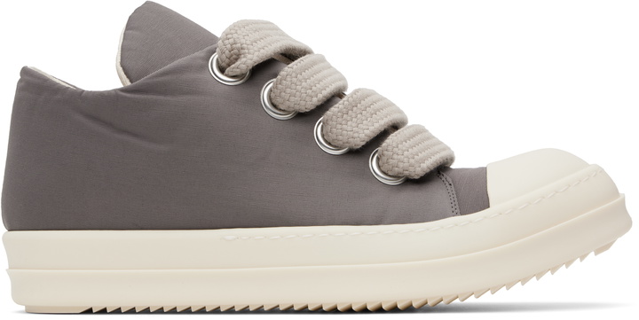 Photo: Rick Owens DRKSHDW Gray Hollywood Jumbo Lace Puffer Low Sneakers