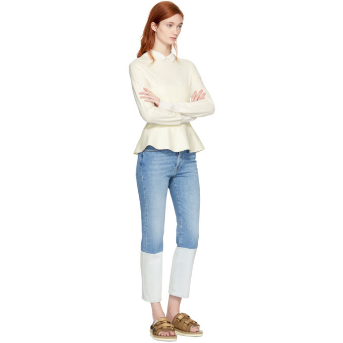 Kuho Ivory Wool Trumpet Bustier