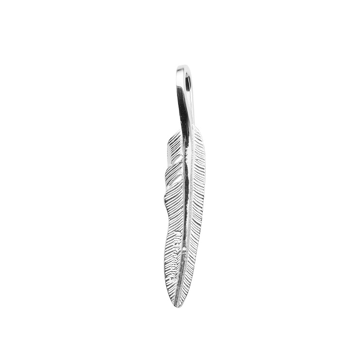 Photo: First Arrows Kazekiri Feather Silver Small Pendant