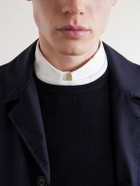 Lardini - Wool and Cashmere-Blend Sweater - Black