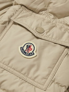 Moncler - Galion Quilted Shell Hooded Down Jacket - Neutrals