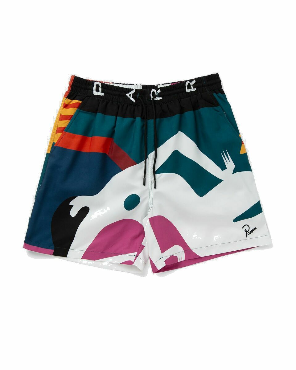 Photo: By Parra Beached In Swim Shorts Multi - Mens - Swimwear