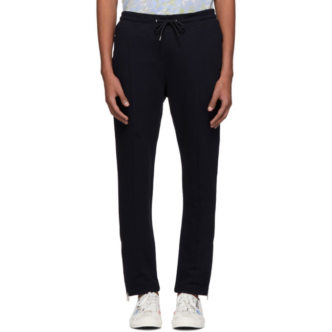 Photo: PS by Paul Smith Navy Pinched Seams Lounge Pants