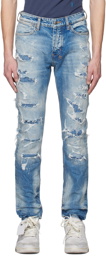 Ksubi Blue Van Winkle Tektonik Dialled Jeans