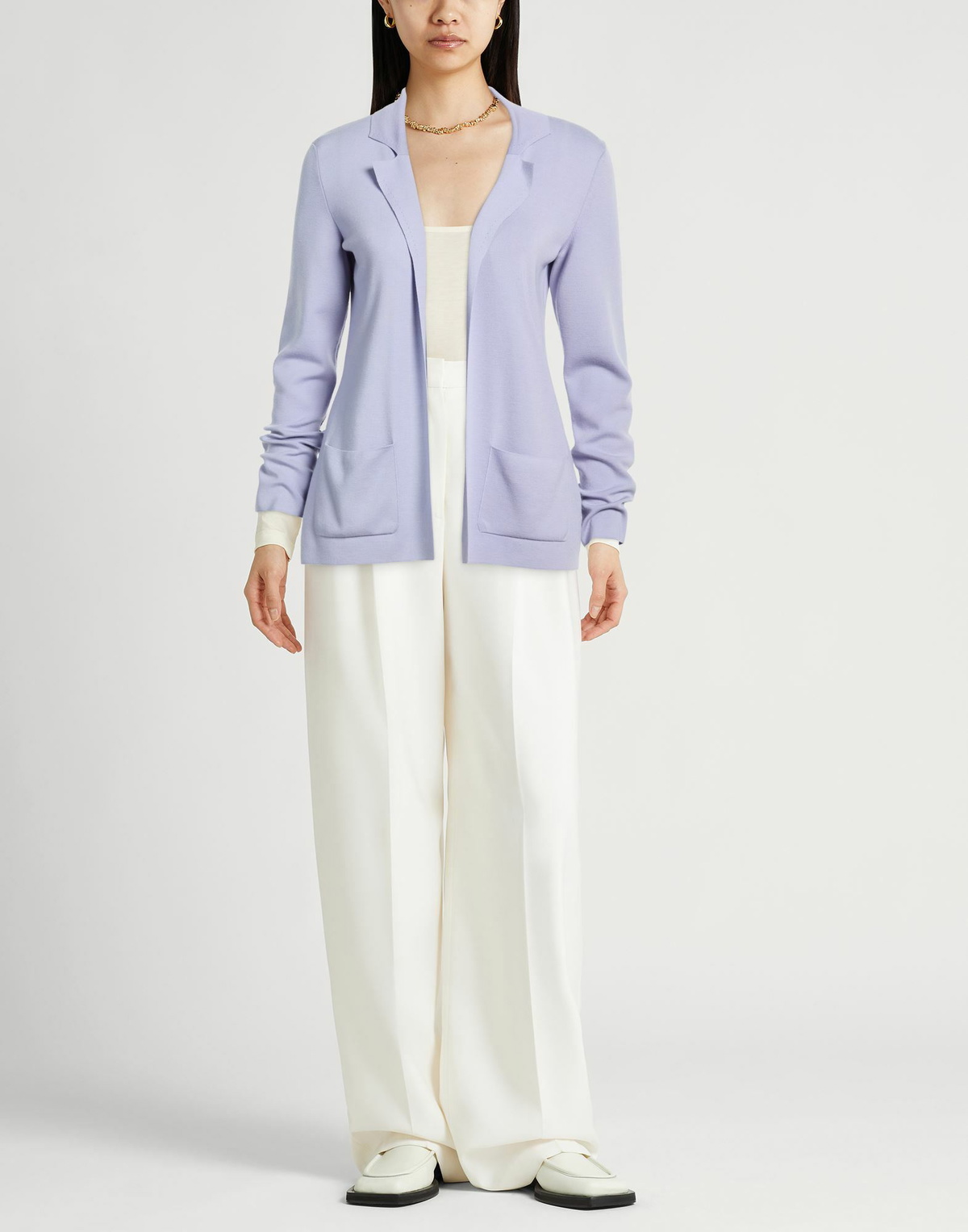 Malo Womens Cardigan Lilac