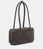 Aesther Ekme Lagune Bowling Mini suede shoulder bag