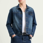 Carter Young Men's Arch Denim Jacket in Sawyer Wash