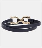 Ferragamo - Gancini leather bracelet