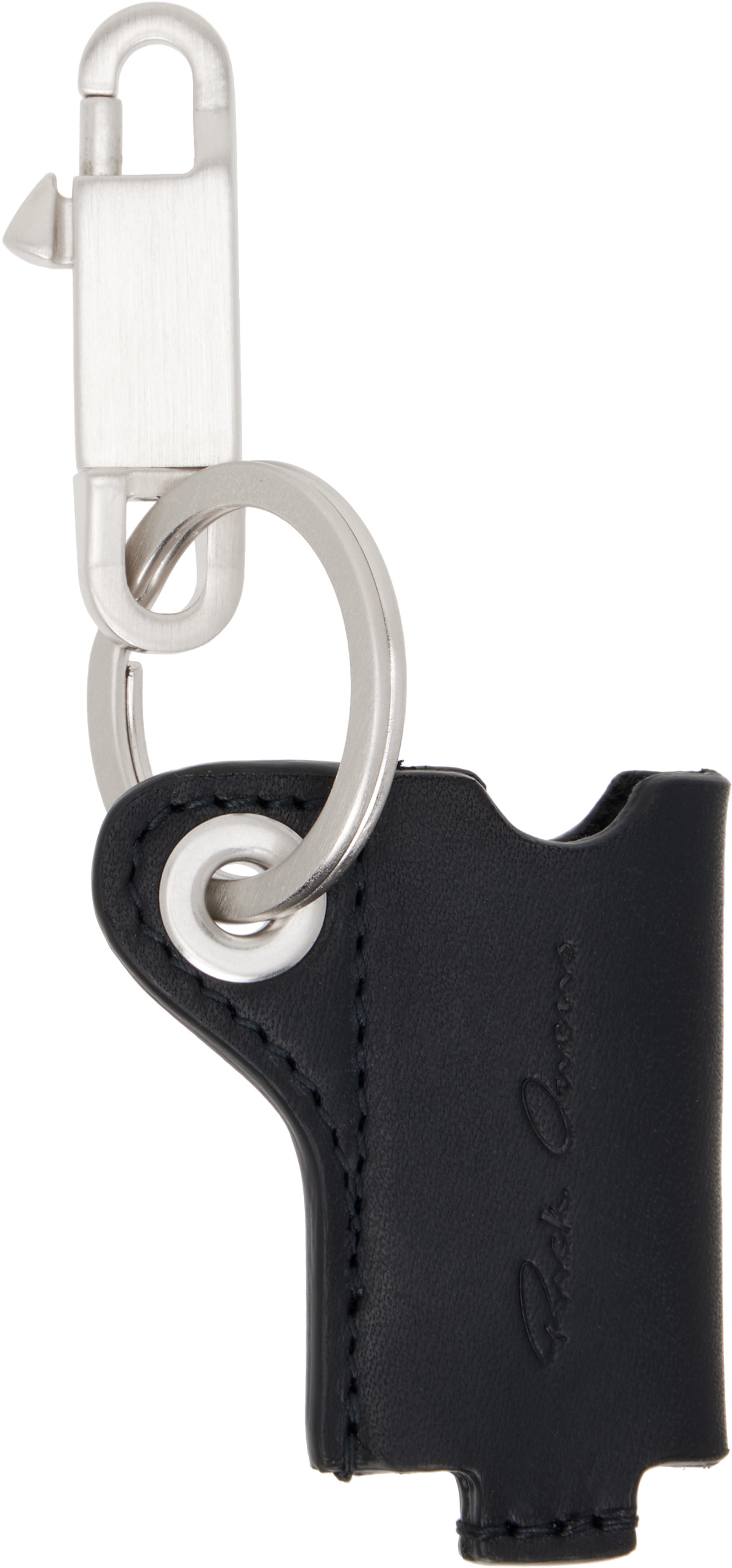 Rick Owens Grey Mini Fog Machine Holder Keychain Rick Owens