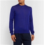 Charvet - Cashmere and Silk-Blend Sweater - Blue