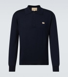 Valentino VLogo virgin wool polo sweater