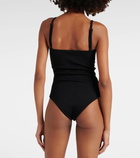 Bottega Veneta Bandeau swimsuit