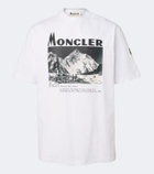 Moncler Logo printed cotton jersey T-shirt
