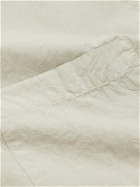Barena - Solana Camp-Collar Cotton Shirt - Neutrals