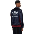 BED J.W. FORD Navy adidas Originals Edition Windbreaker Jacket