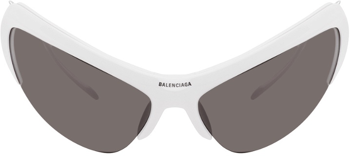 Photo: Balenciaga White Wire Sunglasses