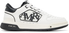 AMIRI White & Black Classic Low Sneakers