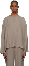 LESET Taupe Ari Shirt