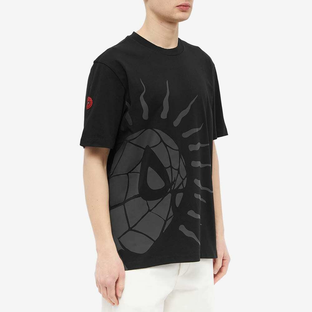 Moncler Men's x Spiderman Side Print T-Shirt in Black