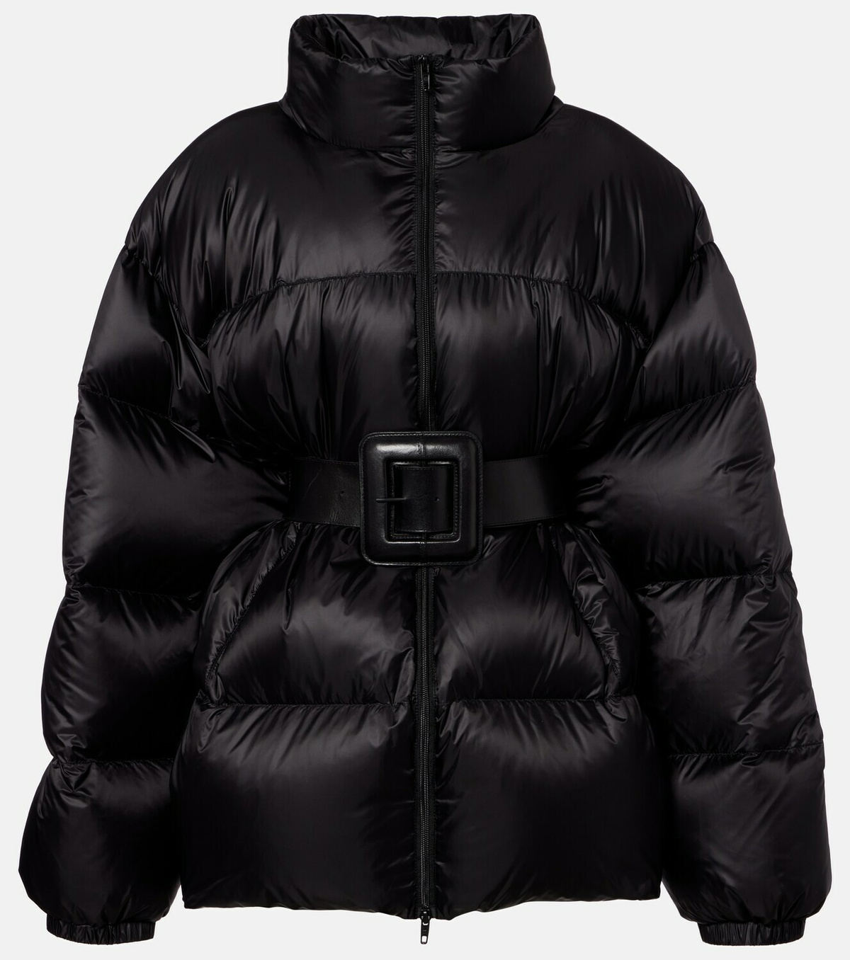 Balenciaga Hourglass belted down jacket