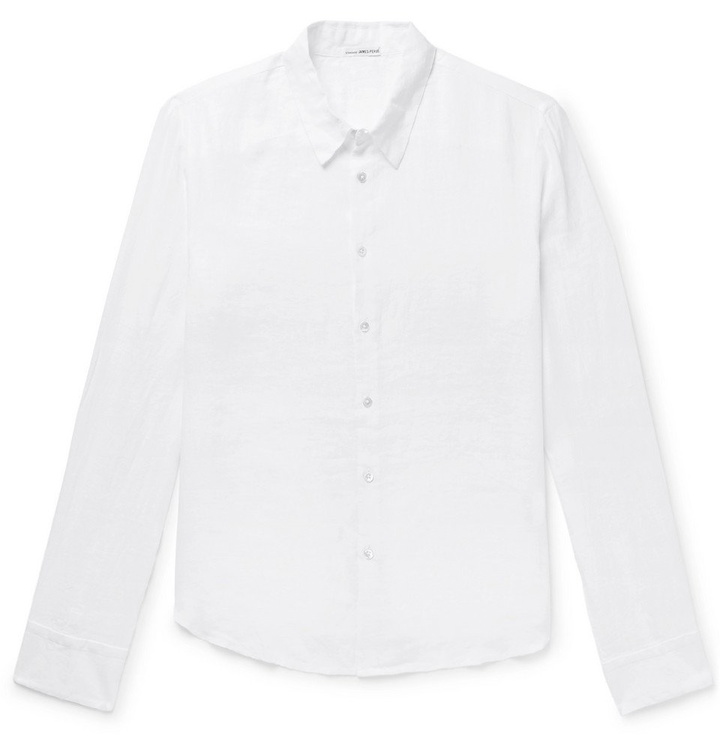 Photo: James Perse - Slub Linen Shirt - Men - White