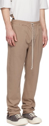 Rick Owens DRKSHDW Taupe Temple Berlin Drawstring Sweatpants
