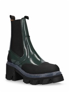 GANNI - 85mm Cleated Heeled Mid Chelsea Boots