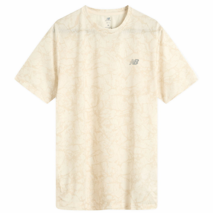 Photo: New Balance Athletics Printed T-Shirt in Beige