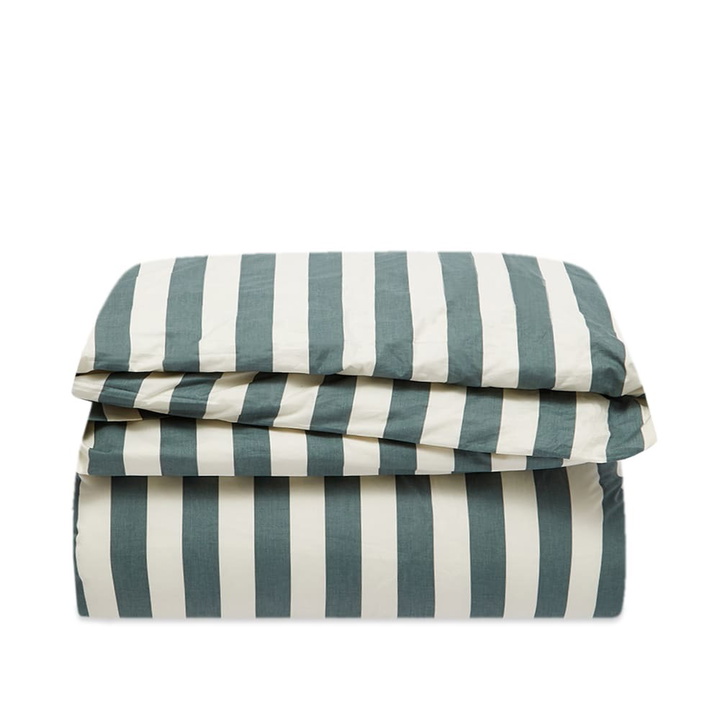 Photo: HAY Été Double Duvet Cover in Dark Green