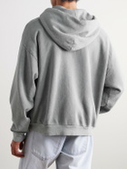AGOLDE - Salford Cotton-Jersey Hoodie - Gray