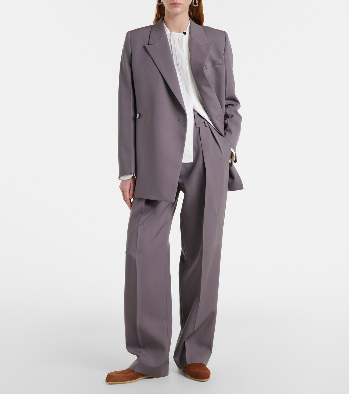 Jil Sander Suede loafers