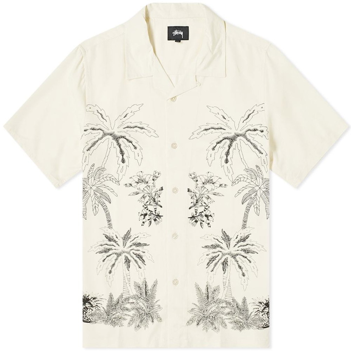 Photo: Stussy Palm Tree Shirt Off White